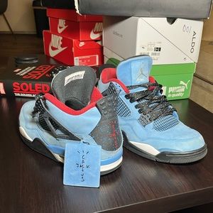 Size 11 Jordan 4 Retro “Travis Scott Cactus Jack”